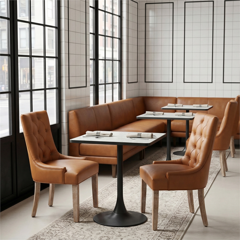 Nuby Dining Chair Brown
