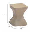 Mura Side Table Taupe