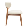 Cedar Dining Chair (Set of 2) White & Walnut