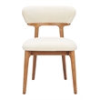 Cedar Dining Chair (Set of 2) White & Walnut