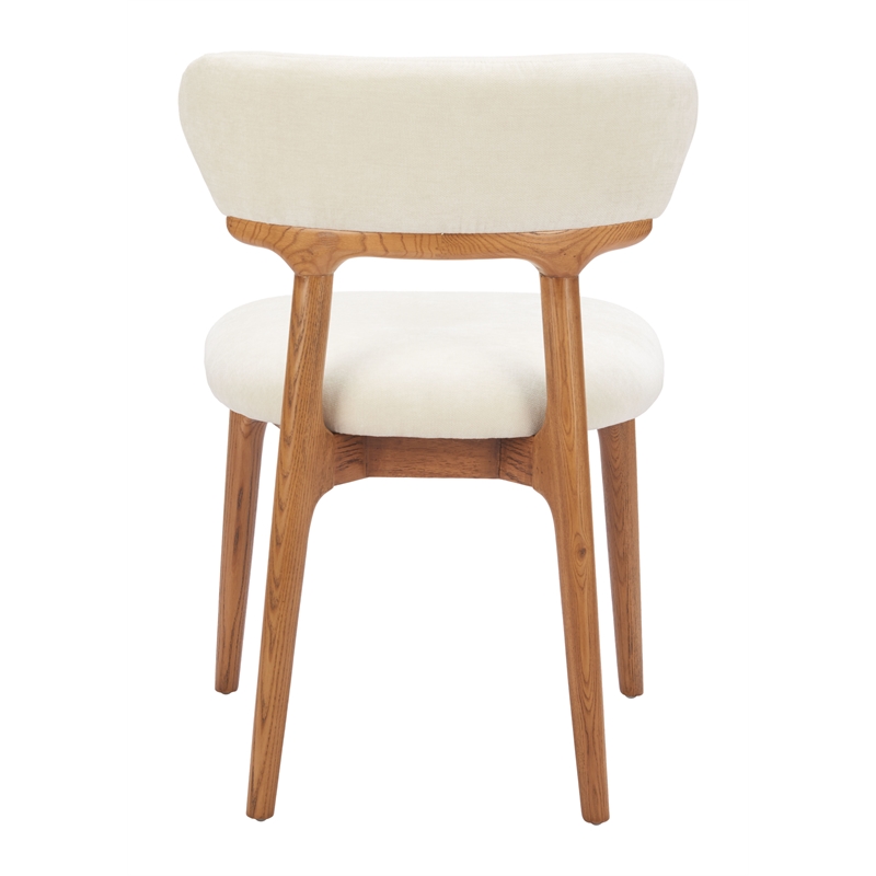Cedar Dining Chair (Set of 2) White & Walnut