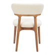 Cedar Dining Chair (Set of 2) White & Walnut