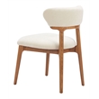 Cedar Dining Chair (Set of 2) White & Walnut