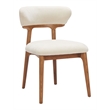 Cedar Dining Chair (Set of 2) White & Walnut