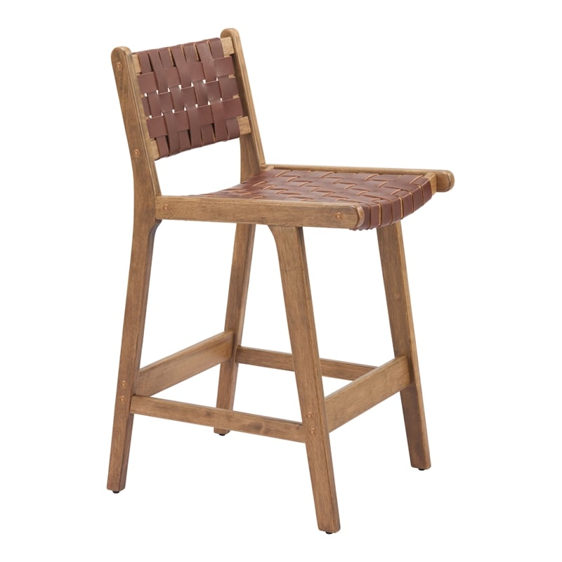 Feder Counter Stool (Set of 2) Brown