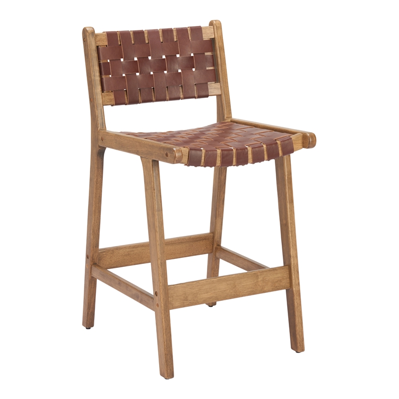 Feder Counter Stool (Set of 2) Brown