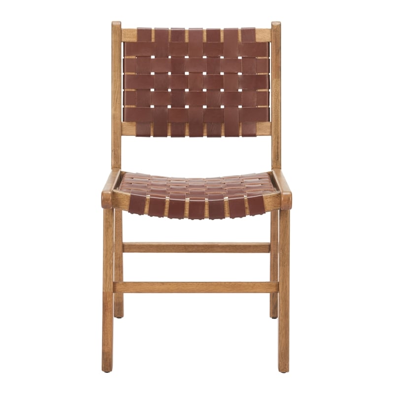 Feder Dining Chair (Set of 2) Brown