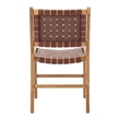 Feder Dining Chair (Set of 2) Brown