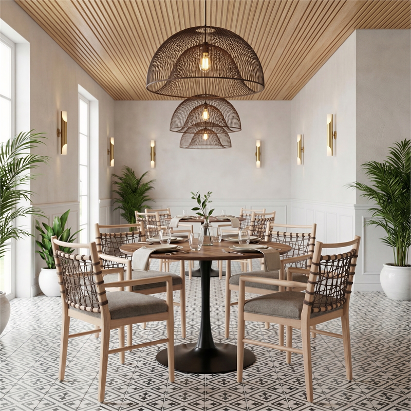 Wezly Dining Chair (Set of 2) Gray