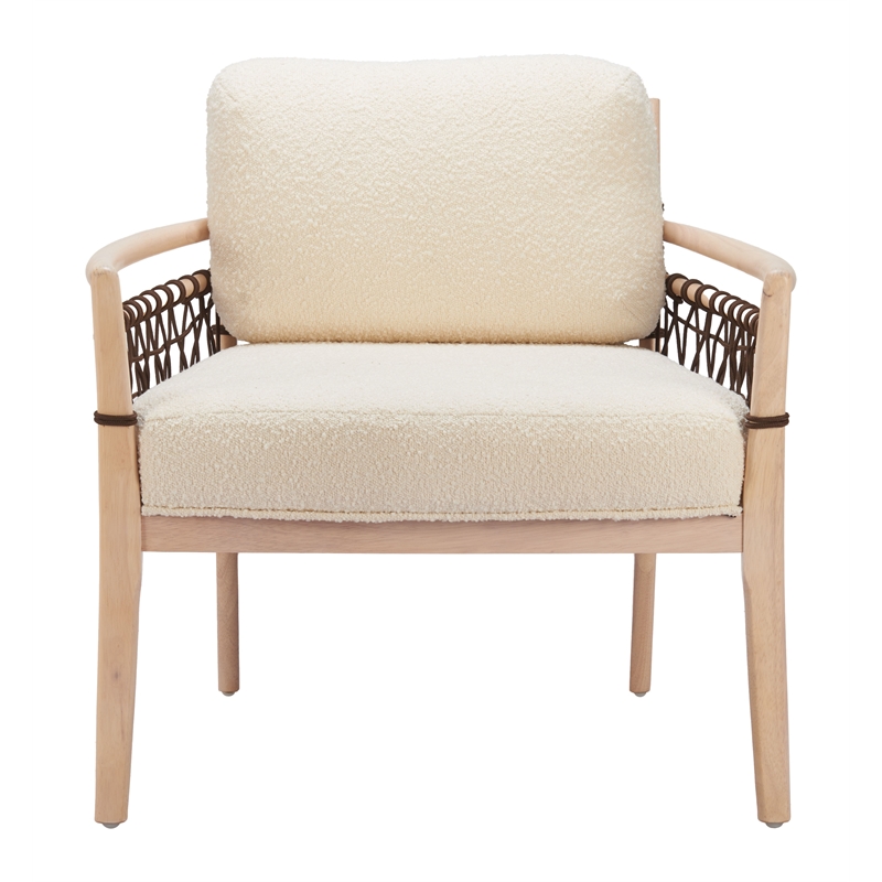 Wezly Accent Chair Ivory