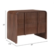 Calipso Nightstand Walnut