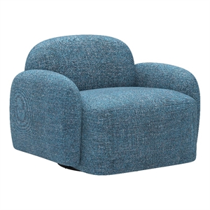 Cleo Swivel Chair Blue