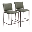 Freesia Barstool (Set of 2) Olive Green