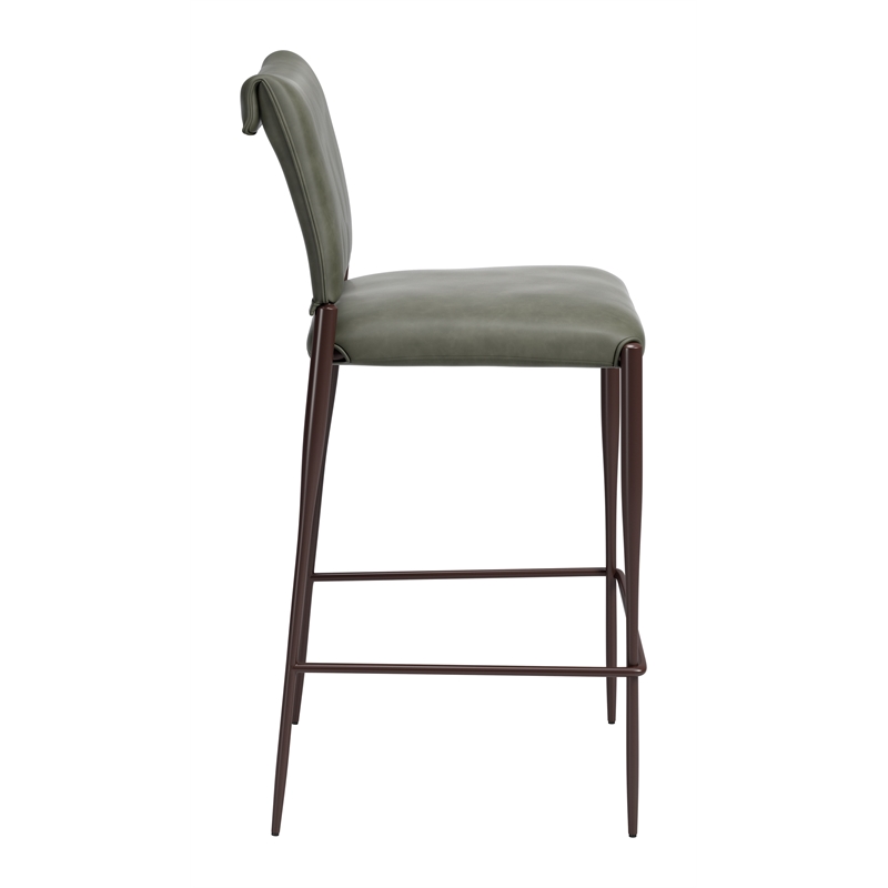 Freesia Barstool (Set of 2) Olive Green