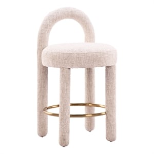 Curco Counter Stool (Set of 2) Beige