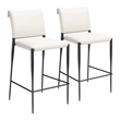 Freesia Barstool (Set of 2) White