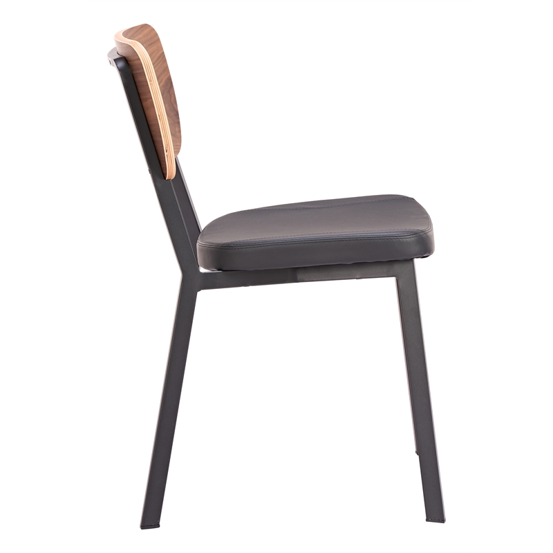 Ardenne Dining Chair (Set of 4) Black & Brown
