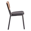 Ardenne Dining Chair (Set of 4) Black & Brown