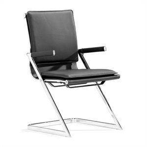 lider plus conference chair (set of 2) black