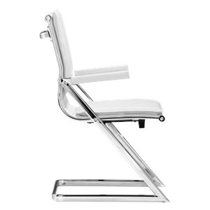 lider plus conference chair (set of 2) white