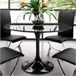 Zuo Wilco Round Dining Table in Black