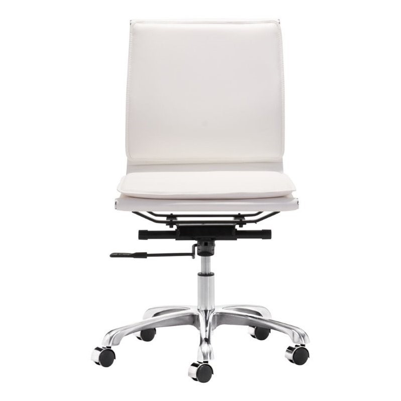 zuo lider plus armless office chair