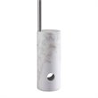 Zuo Trion Marble Floor Lamp in Chrome