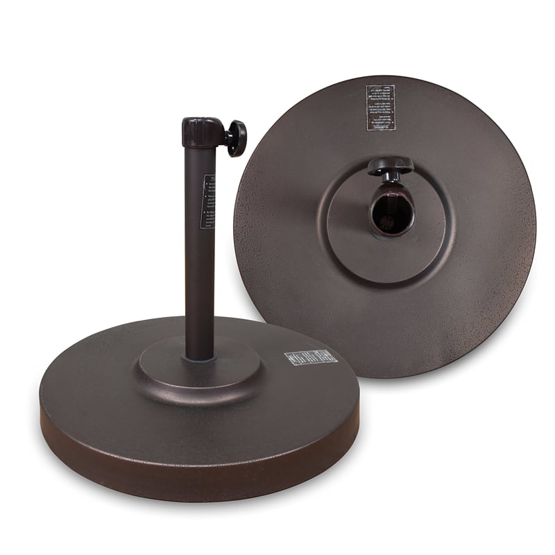California Umbrella 50lb Base in Bronze