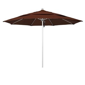 11' silver market umbrella