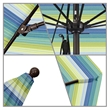 California Umbrella Venture 11' Bronze Market Umbrella in Seaside