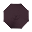 California Umbrella Venture 11' Bronze Market Umbrella in Purple