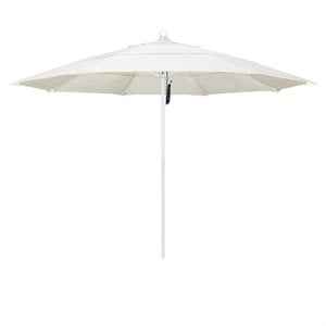 11' white market umbrella
