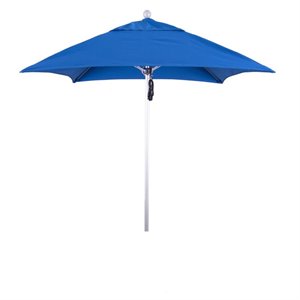 6' white market umbrella