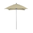 California Umbrella Venture 6' Silver Market Umbrella in Beige