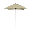 California Umbrella Venture 6' Bronze Market Umbrella in Beige
