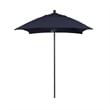 California Umbrella Venture 6' Bronze Market Umbrella in Navy