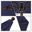 California Umbrella Venture 6' Bronze Market Umbrella in Navy
