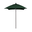 California Umbrella Venture 6' Bronze Market Umbrella in Green