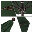 California Umbrella Venture 6' Bronze Market Umbrella in Green