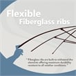California Umbrella Venture 7.5' Silver Market Umbrella in Heather