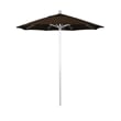 California Umbrella Venture 7.5' Silver Market Umbrella in Mocha