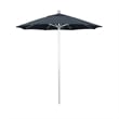 California Umbrella Venture 7.5' Silver Market Umbrella in Sapphire