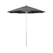 California Umbrella Venture 7.5' Silver Market Umbrella in Taupe
