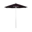 California Umbrella Venture 7.5' Silver Market Umbrella in Purple