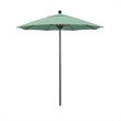 California Umbrella Venture 7.5' Bronze Market Umbrella in Mist