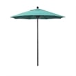 California Umbrella Venture 7.5' Bronze Market Umbrella in Natural