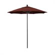 California Umbrella Venture 7.5' Bronze Market Umbrella in Henna