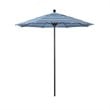 California Umbrella Venture 7.5' Bronze Market Umbrella in Dolce Oasis