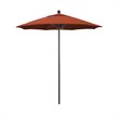 California Umbrella Venture 7.5' Bronze Market Umbrella in Sunset