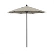 California Umbrella Venture 7.5' Bronze Market Umbrella in Granite